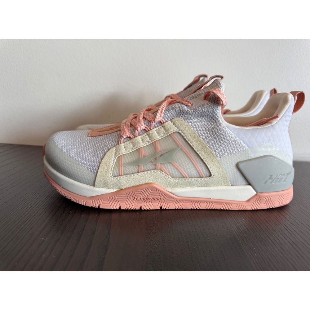 Altra HIIT XT Mid Training Shoes Womens 9 White Coral Zero Drop FootShape